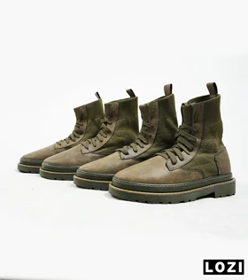 بوت ساق‌دار مردانه یشمی Timberland