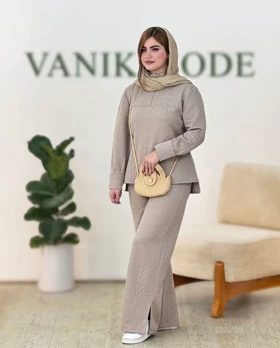 هودی شلوار یقه ایستاده