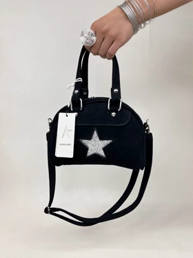 کیف زنانه دستی تک استار کانورس CONVERSE کد 1628 (مشکی سوییت)