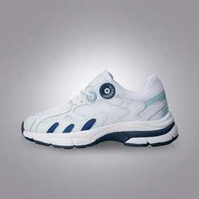 کفش کتانی زنانه آدیداس آستیر سفید سرمه ای (Adidas Astir Navy White)