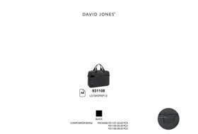کیف اداری مدل David Jones 931108