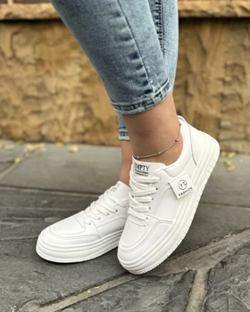 کتانی زنانه ونس فشیون وایتی آلما