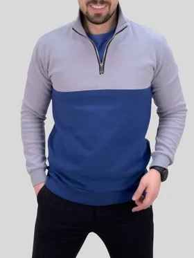 پلیور 06081 POLO آبی