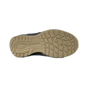 کتانی مردانه مدل پمپی savvysole رنگ مشکی خاکی