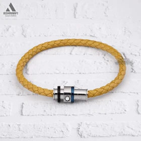 دستبند مون بلان Bracelet Montblanc 1858 (زرد)