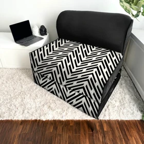 کاناپه تخت شو یک نفره زیگزاگ مدل M1038