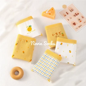 شورت آناناس نارنجی 1255(سایز38تا42)