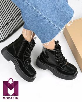نیم بوت زنانه ورنی میو میو BOOT 8410