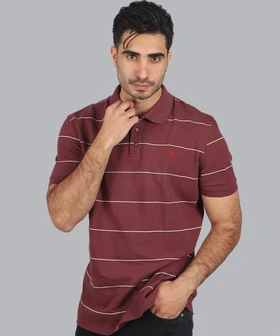 تیشرت یقه دار رینگر مردانه 1485