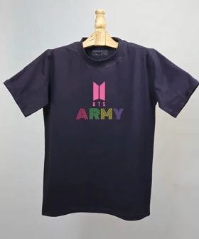 تیشرت مردانه و زنانه مدل گروه بی تی اس BTS ARMY