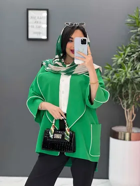 مانتو مازراتی پانچ مغزی دوزی