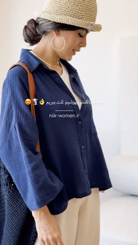 شومیز لینن