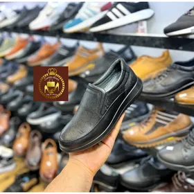 کالج مردانه چرم طبیعی و طبی مدل softi