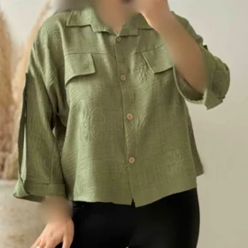 شومیز باکسی مدل بهدیس کد 50331