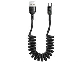کابل شارژ سریع و انتقال داده تایپ سی تلفنی مک دودو Mcdodo CA-642 Data Coiled Type-C Cable 1.8M