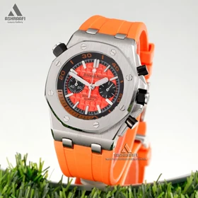 ساعت اودمار پیگه نارنجی Audemars Piguet Royal Oak Offshore 03110