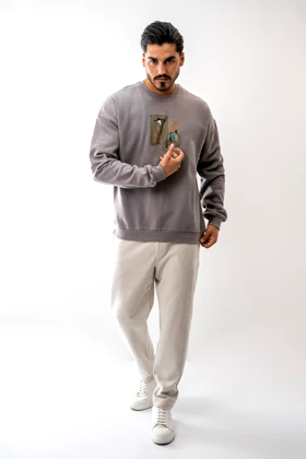 دورس آستین بلند چاپی مردانه