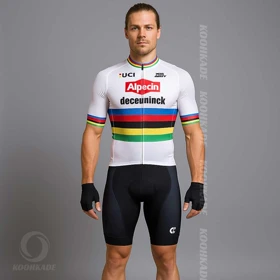 ست لباس دوچرخه سواری آستین کوتاه DECEUNINCK