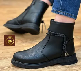 نیم بوت طبی بغل زیپ زنانه