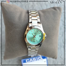 ساعت سیلور صفحه رنگی کلاسیک کاسیو زنانه کد cw10004