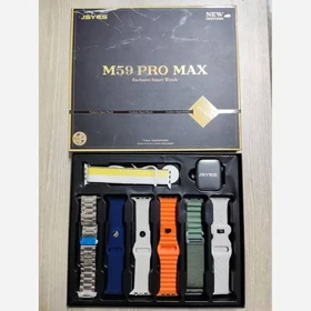 ساعت هوشمند M59 pro max اصلی بهمراه 7 بند قیمت عالی