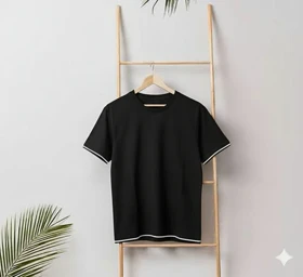 تیشرت نخ پنبه مغذی دوزی روگاچی