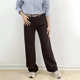 شلوار جین نیم بگ 1007521