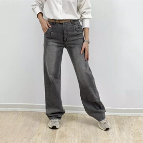 شلوارجین نیم بگ 1007435