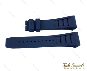 بند ساعت ریچاردمیل مردانه سرمه ای پیچی RichardMille-Strap-5078-G