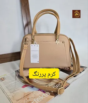 کیف دستی ودوشی زنانه دسته دار