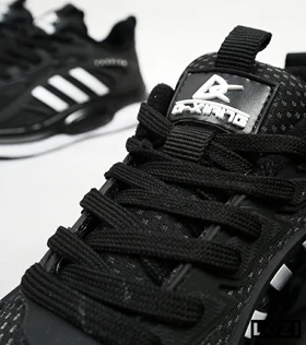 کفش کتانی مردانه مشکی سفید ADIDAS UltraBoost