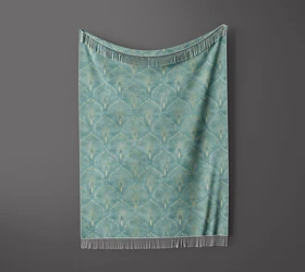 شال مبل ریش دار sofa shawl 83