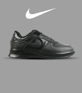 کفش کتانی مردانه و زنانه مشکی نایک NIKE AIR FORCE مدل 2028