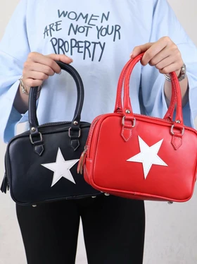 کیف دوشی دستی زنانه مدل ستاره کد EB 1023