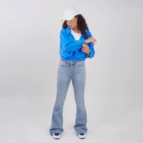 جین بوت کات آبی روشن