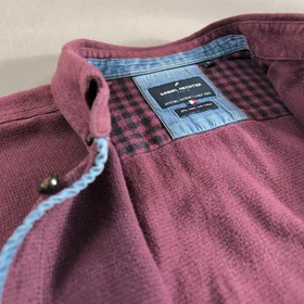 SIZE M-L پیراهن پشمی ضخیم اورجینال برند معتبر و پرطرفداااار Daniel Hechter فرانسه