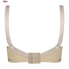 سوتین زنانه مدل مادامی باریک کرم کد 5038