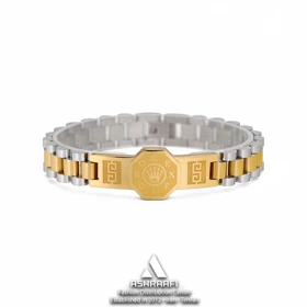 دستبند رولکس طلایی Rolex Bracelet GS7