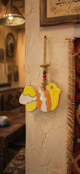 آویز سرامیک پرنده