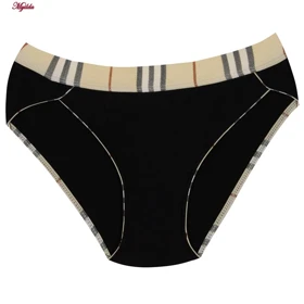 مایو زنانهمدل بدون فنر رنگ مشکی ماییلدا کد 3903-4