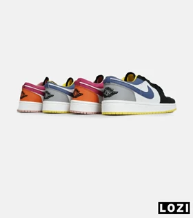 کفش کتانی زنانه NIKE jordan 1 مدل 6912