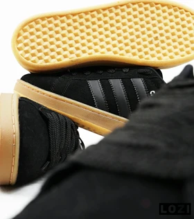 کفش کتانی مردانه مشکی کرم ADIDAS Campus
