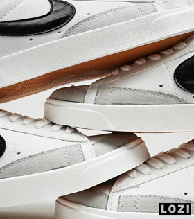 کفش نایک مردانه و زنانه سفید Nike Blazer Low 77 مدل 5204