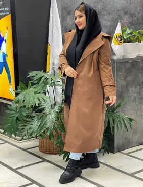 بارانی بلند شاپرک کد : 002240