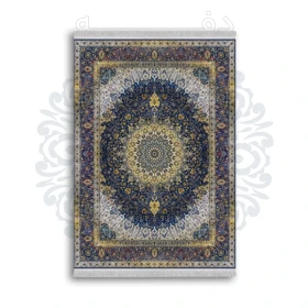 *جدید* فرشینه از جنس پارچه شانل مخمل ترک طرح فانتزی برند دفه کد 115