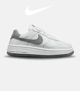 کفش مردانه و زنانه سفید طوسی NIKE AIR FORCE مدل 5329