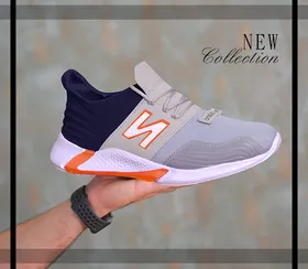 کفش مردانه NewBalance مدل WinSon (طوسی نارنجی)