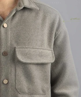 ژاکت مردانه مدل پارچه فوتر 1245