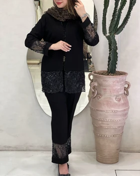 کت و شلوار پولکی