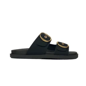 صندل زنانه Hawaii نوبوک- مشکی و قهوه ای